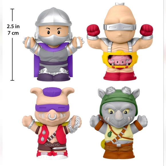 Fisher Price Little People Collector  Teenage Mutant Ninja Turtles Figures - Picture 5 of 7
